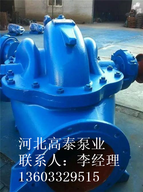 單級雙吸離心泵廠家24SH-9雙吸泵批發(fā)