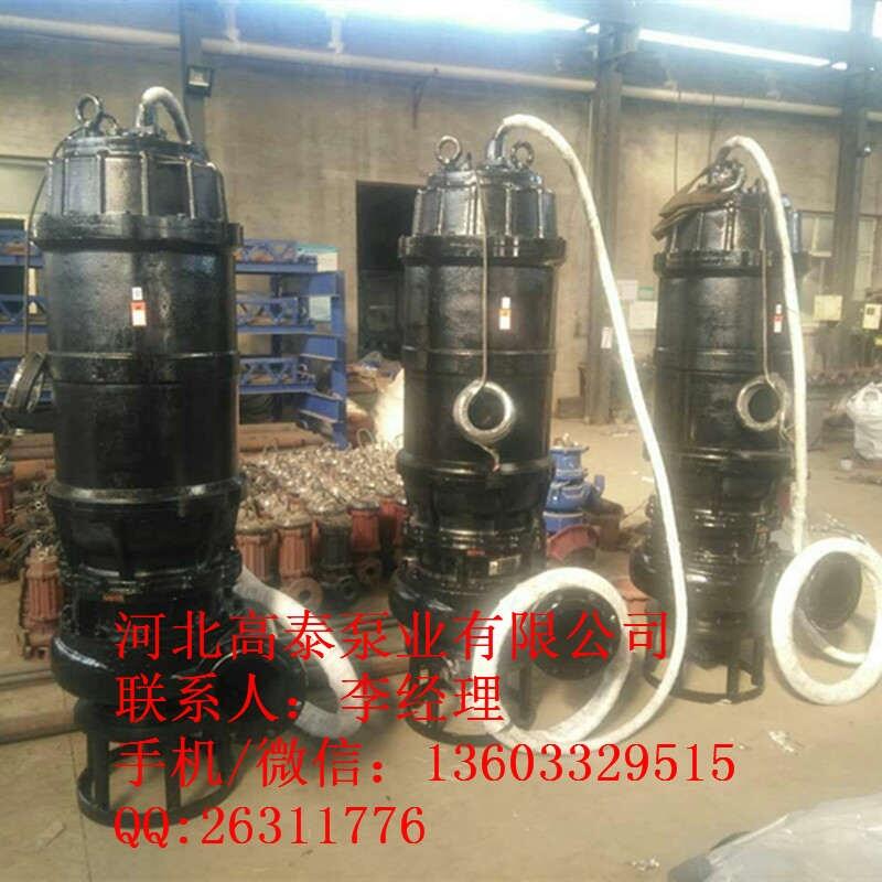ZJQ潛水泥漿泵 ZJQ300-60無(wú)堵塞潛水渣漿泵價(jià)格