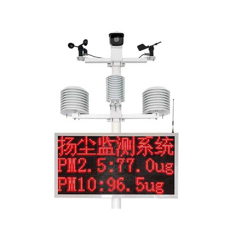 工地揚塵噪聲數據視頻疊加實(shí)時(shí)發(fā)布系統